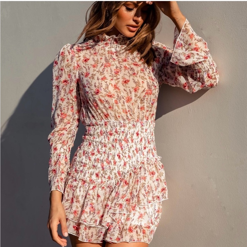 Princess Polly guetta ruffled floral dress